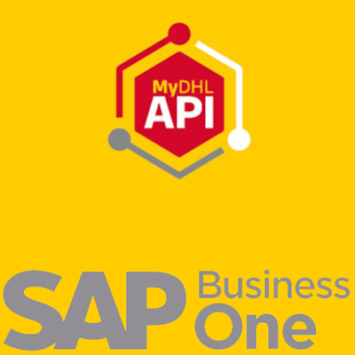 dhl sap business one koppeling